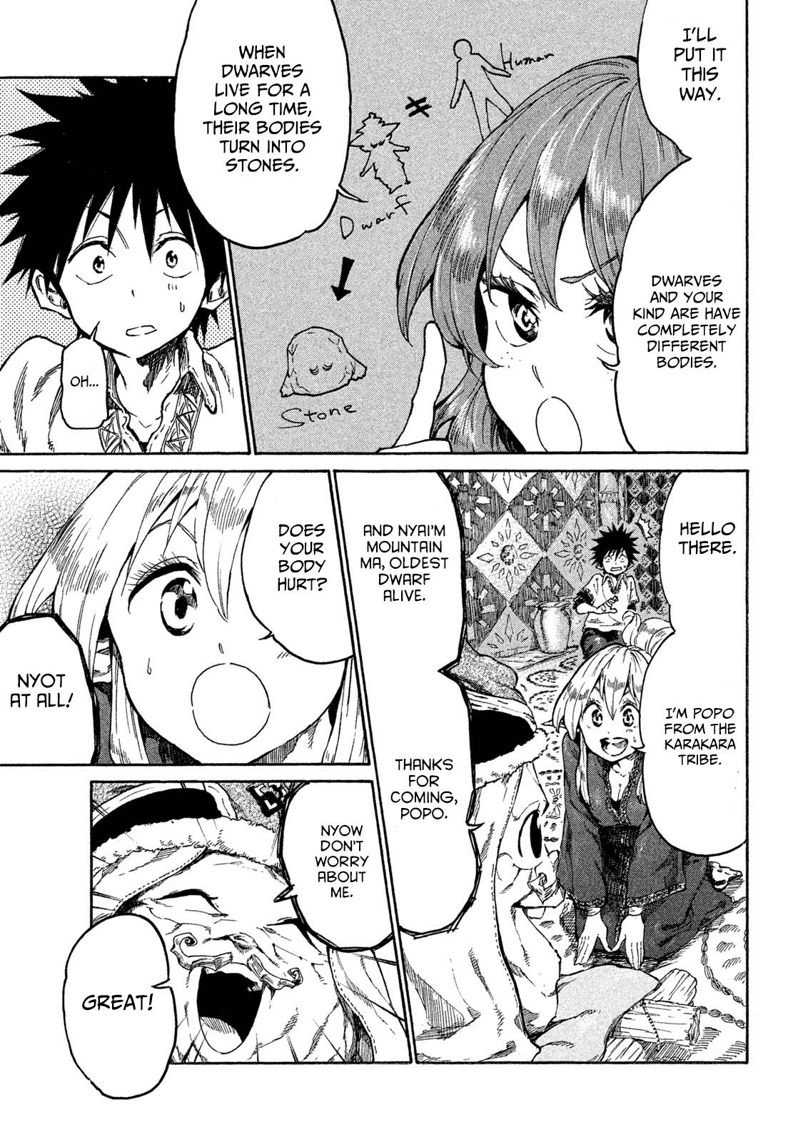 Mazumeshi Elf to Yuuboku gurashi Chapter 15 page 7 - 