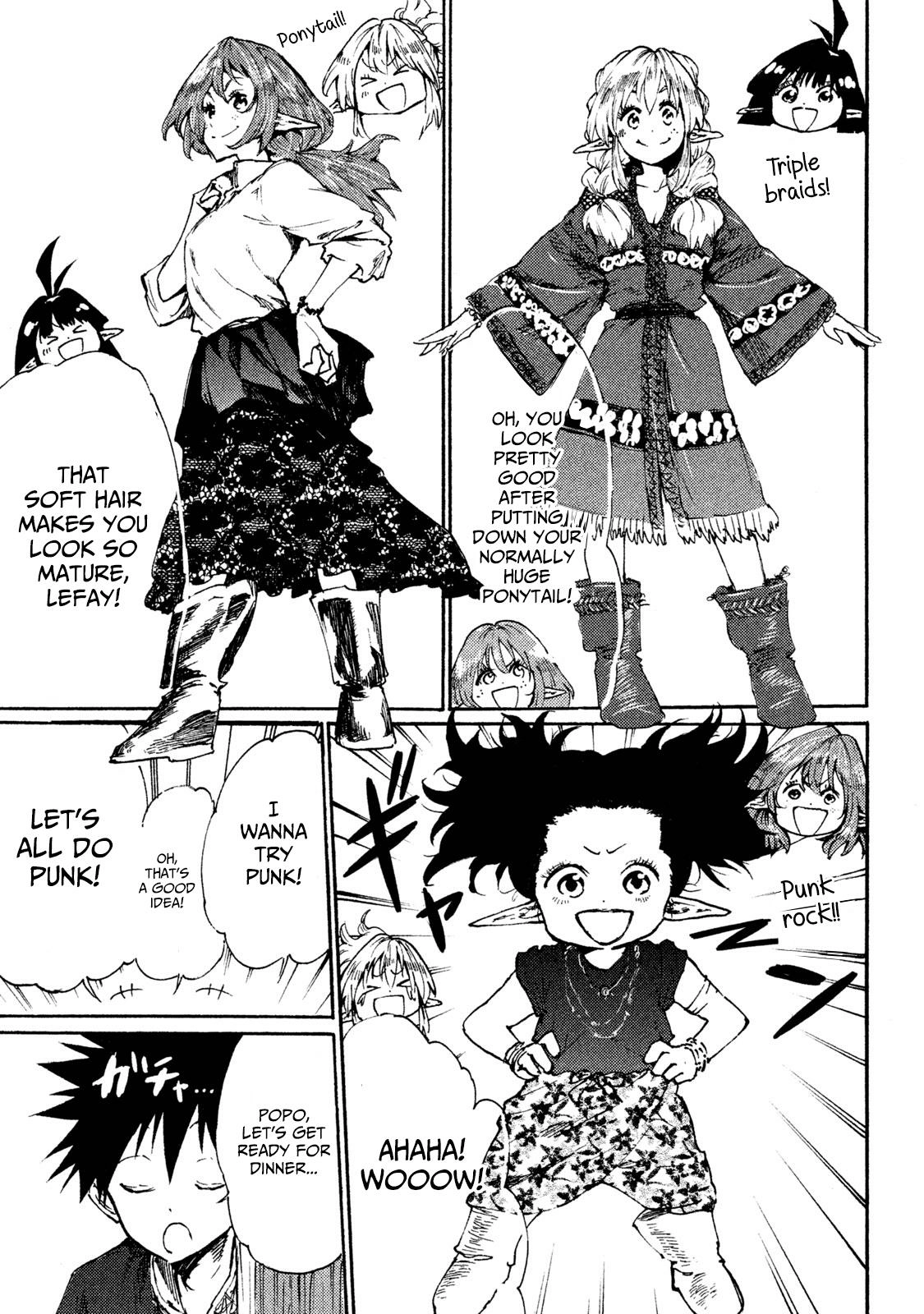 Mazumeshi Elf to Yuuboku gurashi Chapter 16.1 page 2 - 