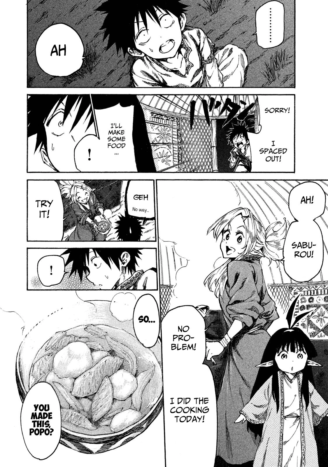 Mazumeshi Elf to Yuuboku gurashi Chapter 16 page 12 - 