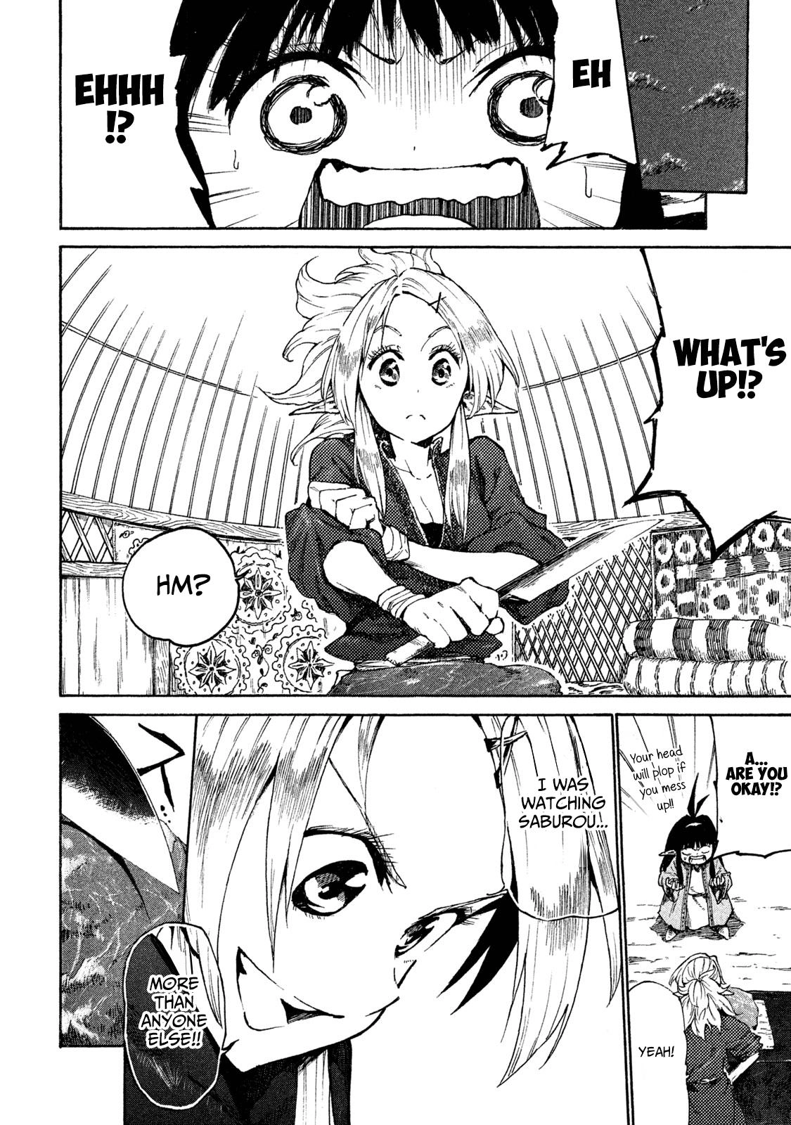 Mazumeshi Elf to Yuuboku gurashi Chapter 16 page 10 - 