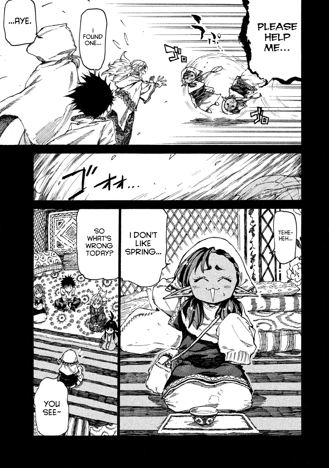 Mazumeshi Elf to Yuuboku gurashi Chapter 17 page 11 - 