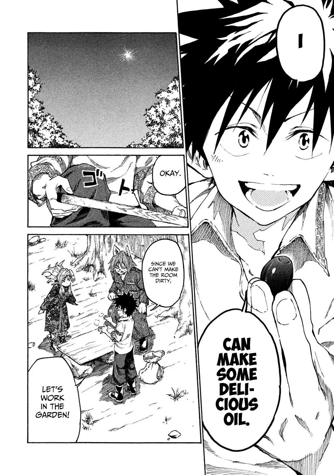 Mazumeshi Elf to Yuuboku gurashi Chapter 17 page 14 - 