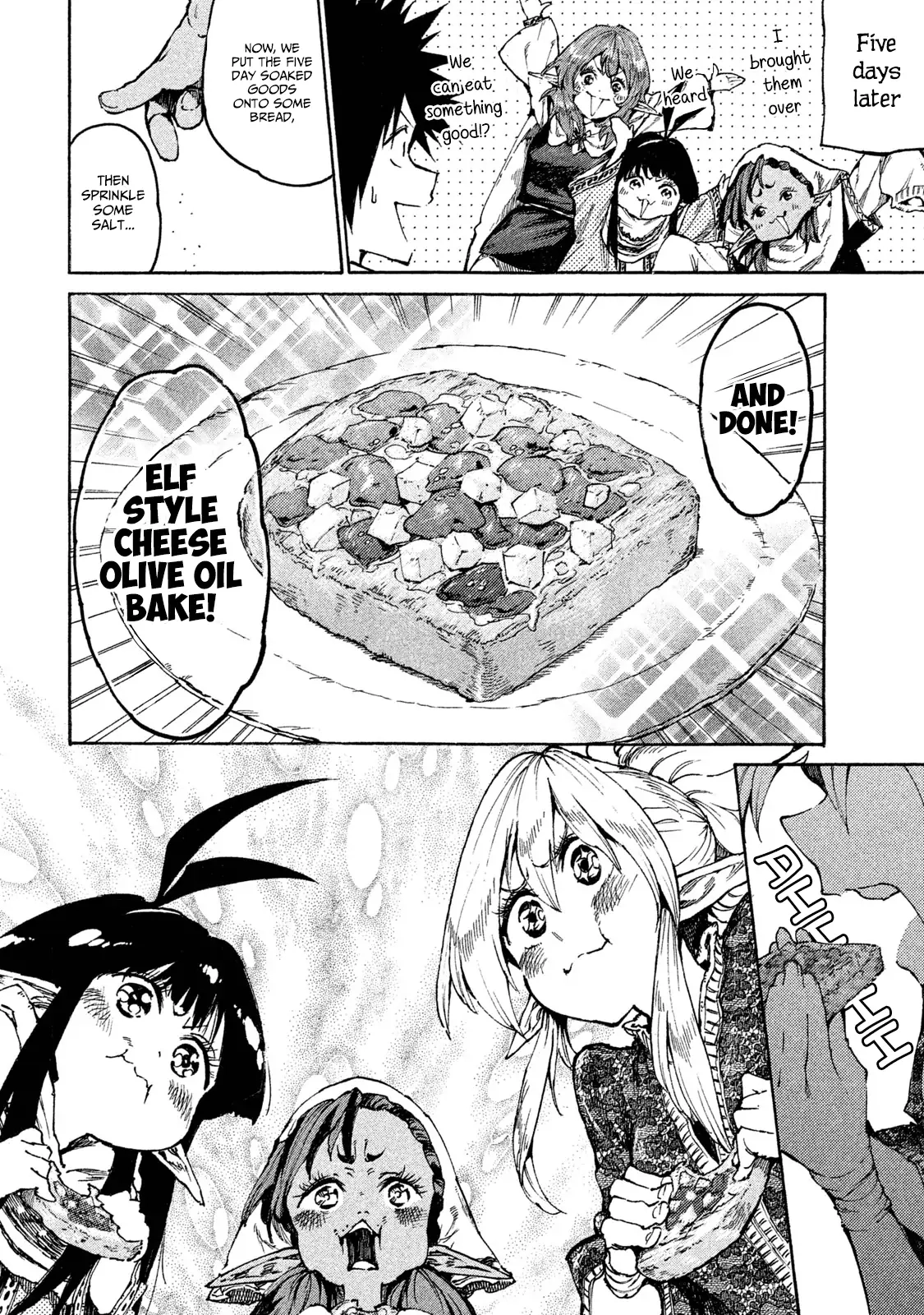 Mazumeshi Elf to Yuuboku gurashi Chapter 17 page 20 - 