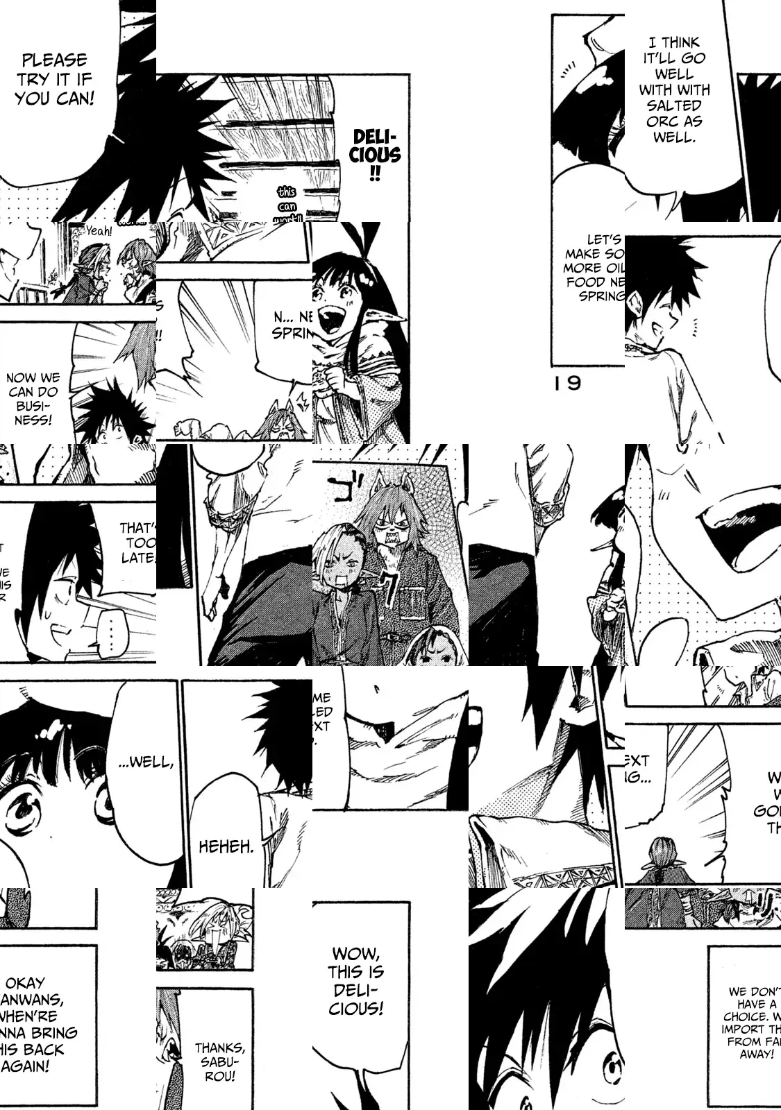 Mazumeshi Elf to Yuuboku gurashi Chapter 17 page 21 - 