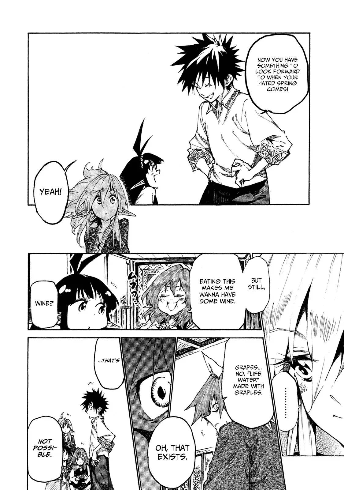 Mazumeshi Elf to Yuuboku gurashi Chapter 17 page 22 - 