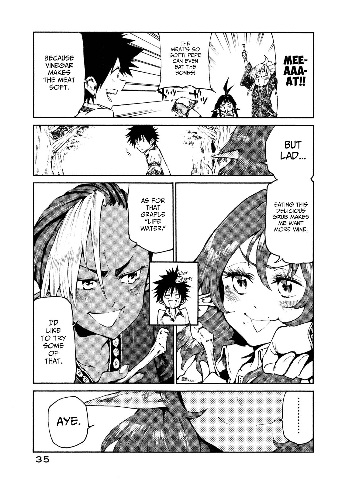 Mazumeshi Elf to Yuuboku gurashi Chapter 18 page 13 - 