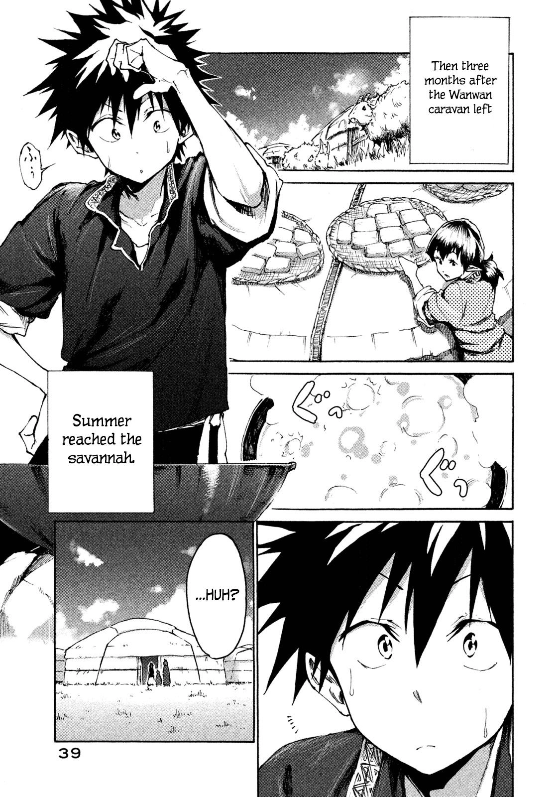 Mazumeshi Elf to Yuuboku gurashi Chapter 18 page 17 - 