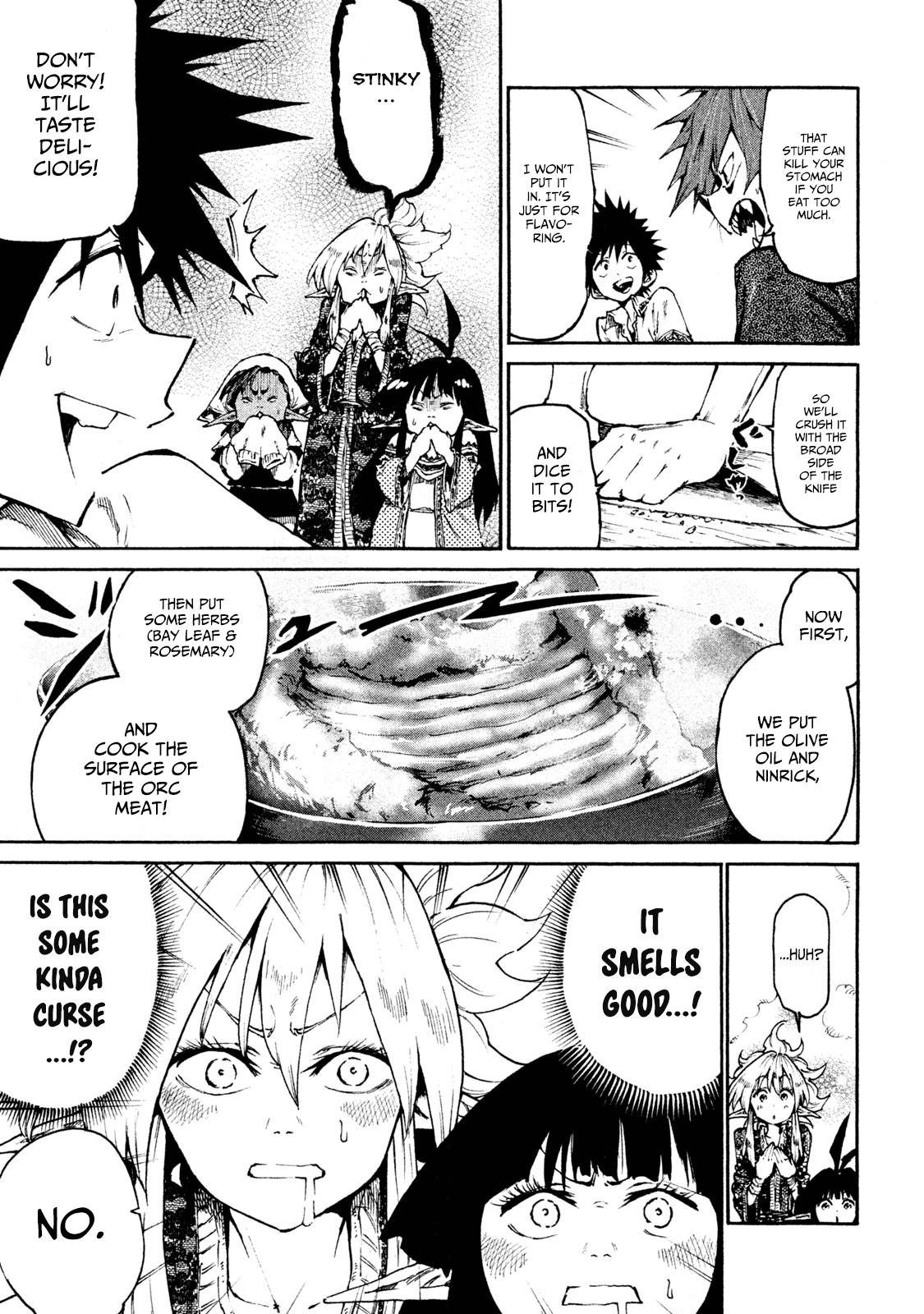 Mazumeshi Elf to Yuuboku gurashi Chapter 18 page 9 - 