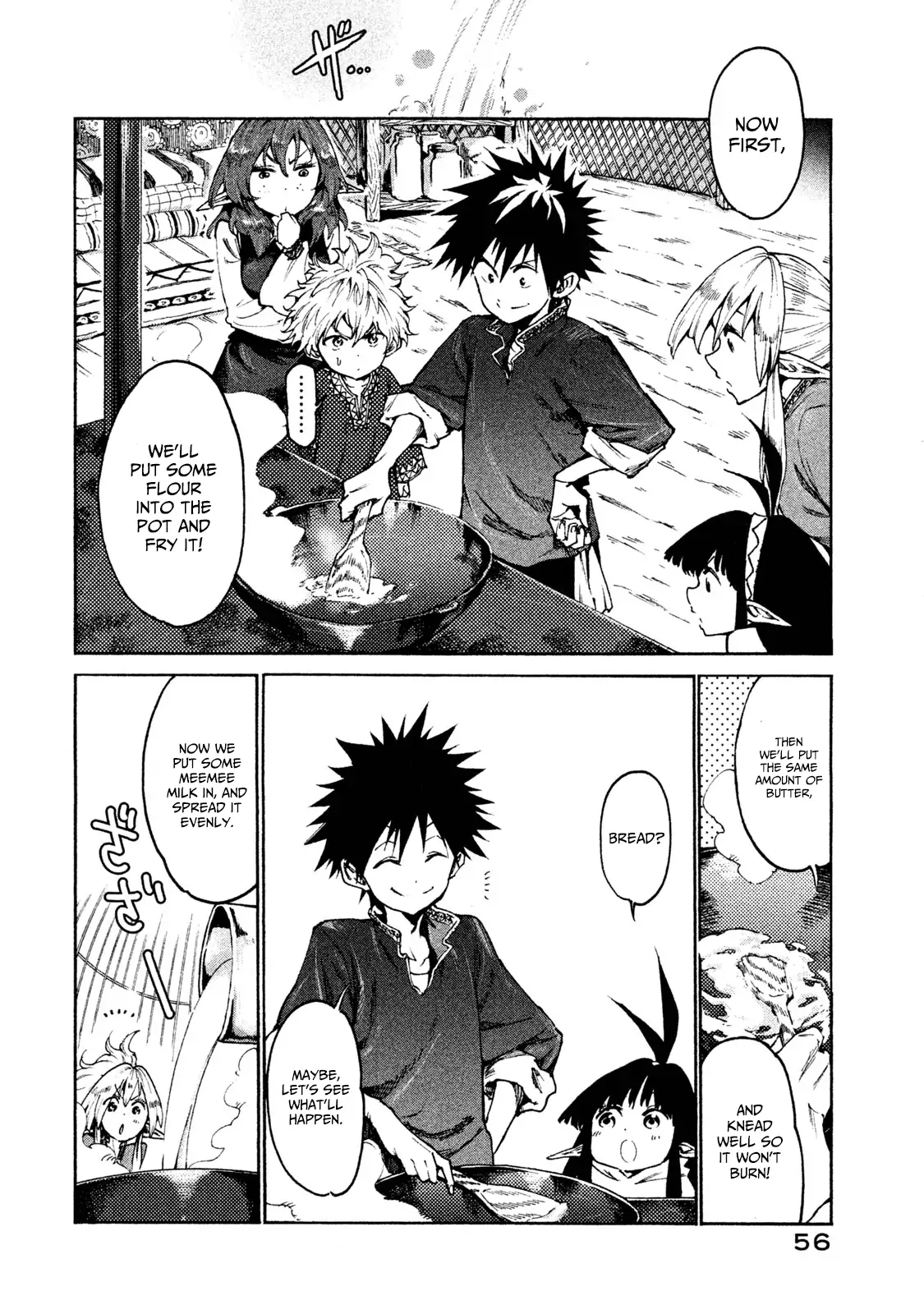 Mazumeshi Elf to Yuuboku gurashi Chapter 19 page 14 - 