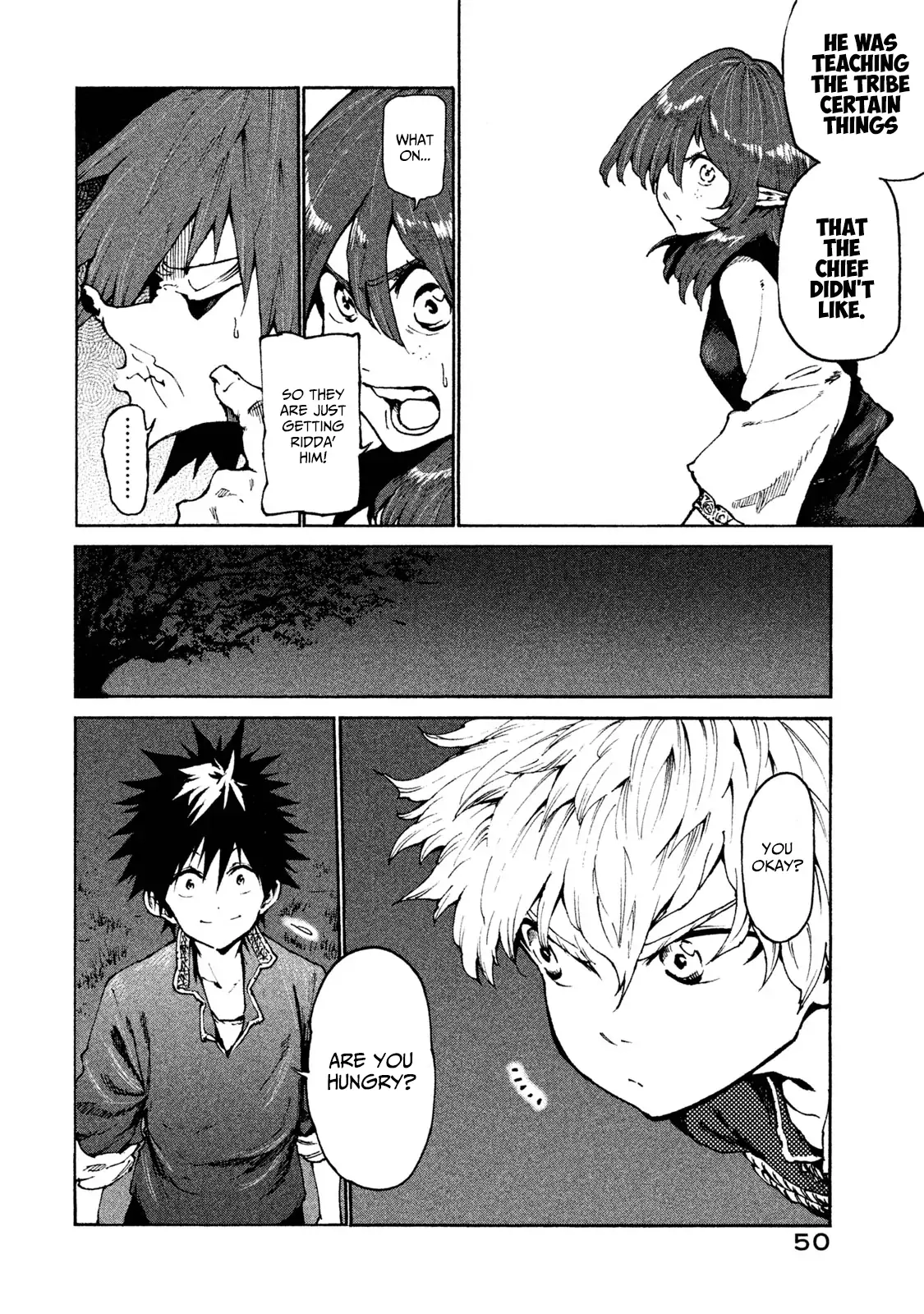 Mazumeshi Elf to Yuuboku gurashi Chapter 19 page 8 - 