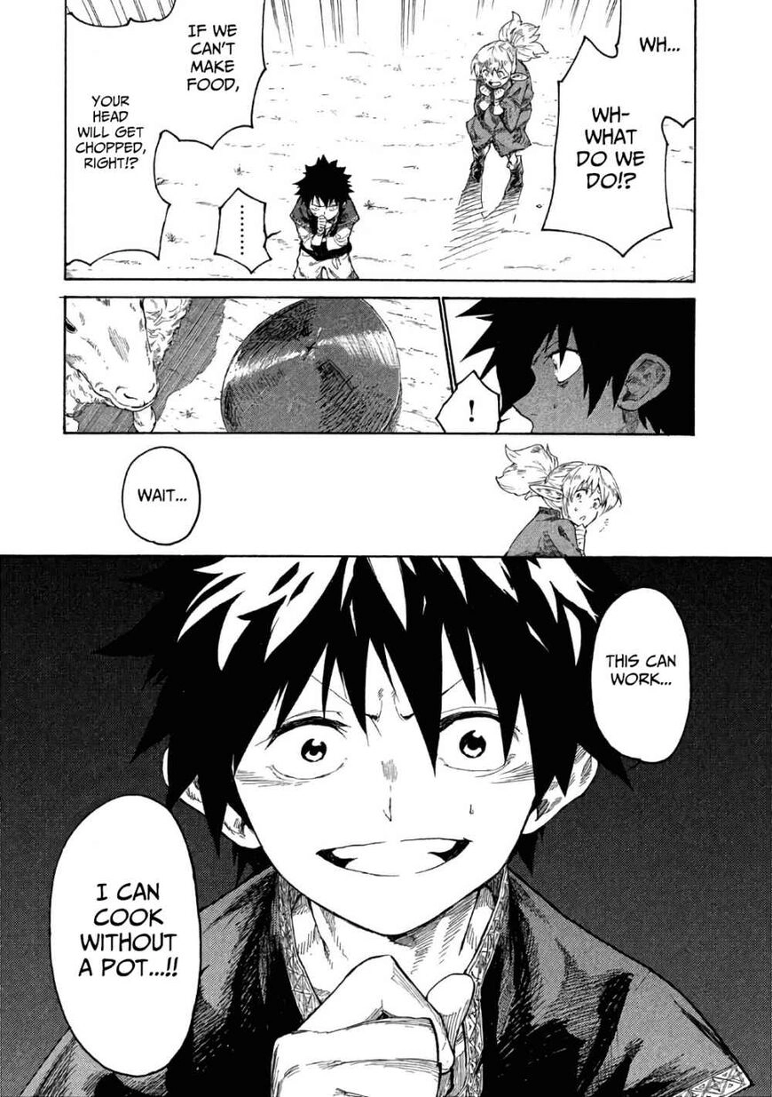 Mazumeshi Elf to Yuuboku gurashi Chapter 2 page 22 - 