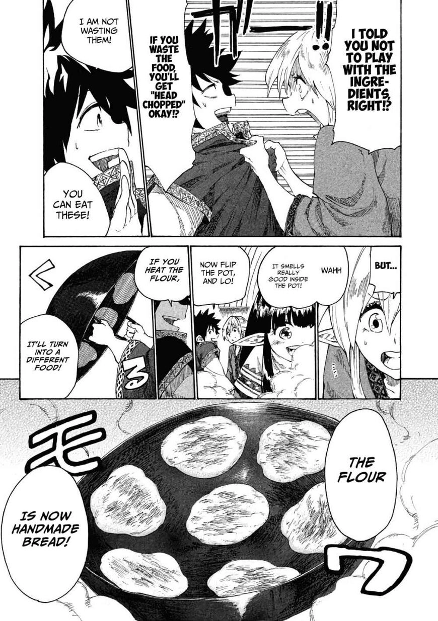 Mazumeshi Elf to Yuuboku gurashi Chapter 2 page 35 - 