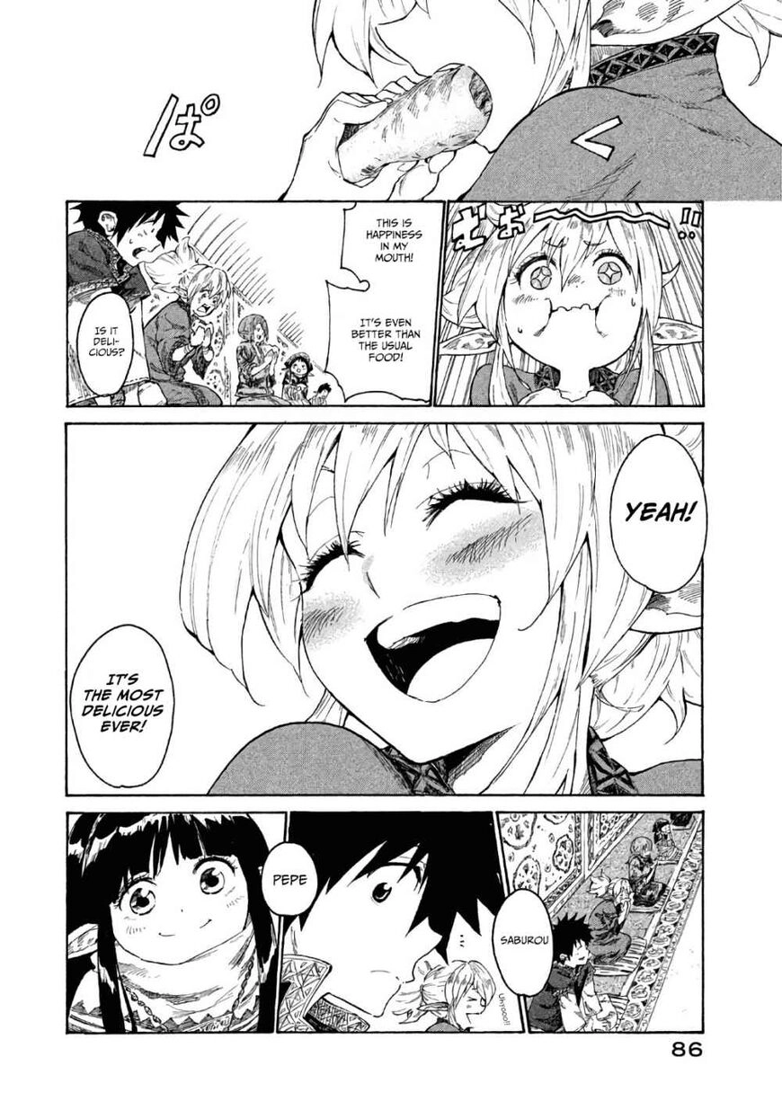 Mazumeshi Elf to Yuuboku gurashi Chapter 2 page 38 - 