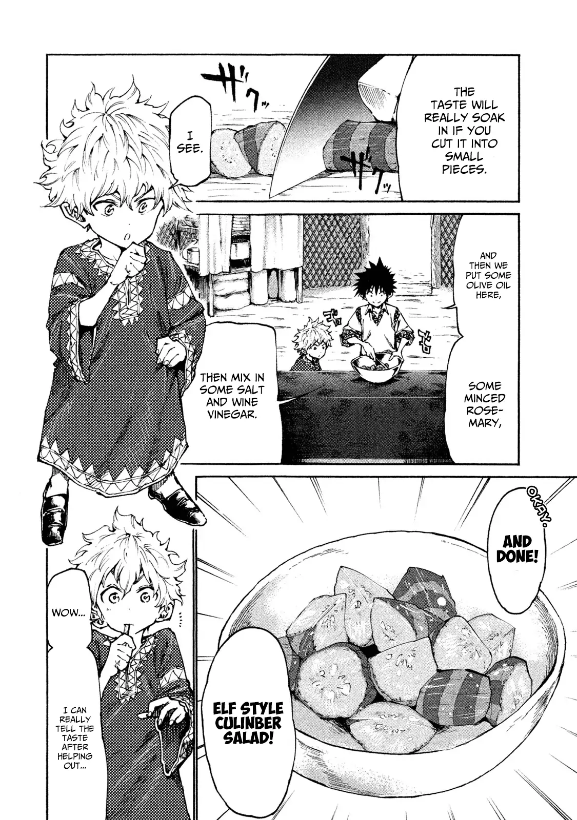 Mazumeshi Elf to Yuuboku gurashi Chapter 20 page 2 - 