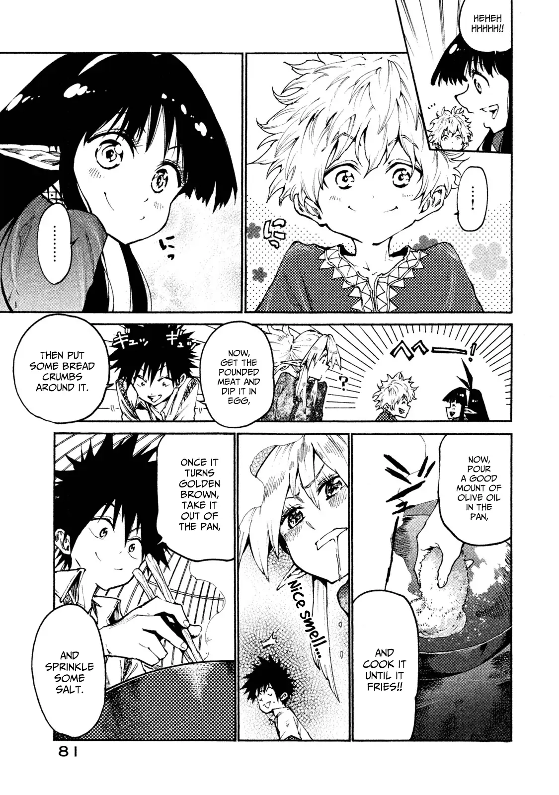 Mazumeshi Elf to Yuuboku gurashi Chapter 20 page 15 - 