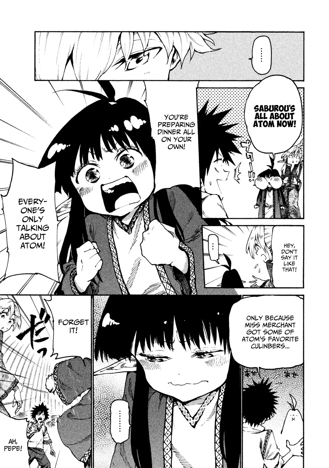 Mazumeshi Elf to Yuuboku gurashi Chapter 20 page 7 - 