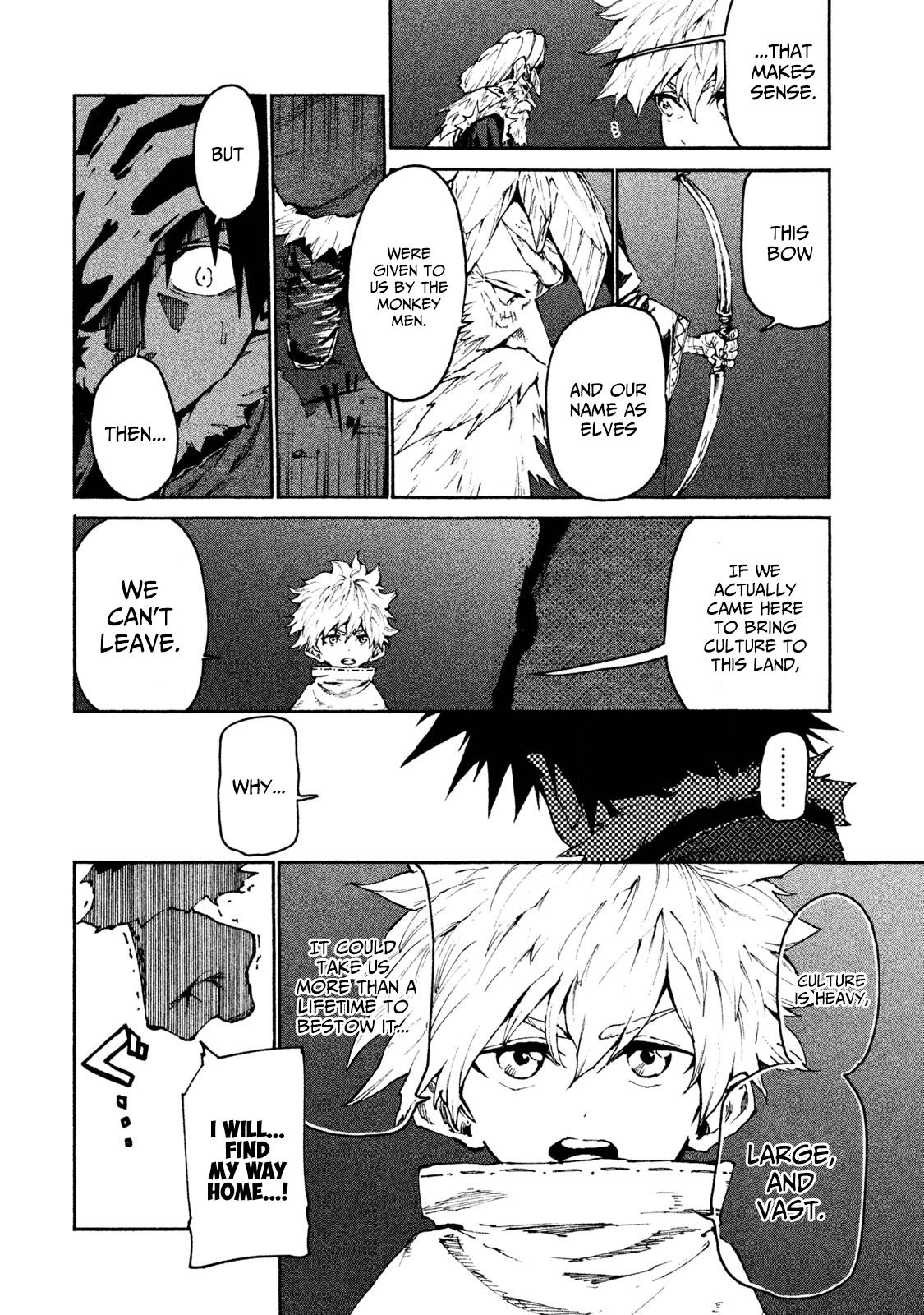 Mazumeshi Elf to Yuuboku gurashi Chapter 21 page 18 - 