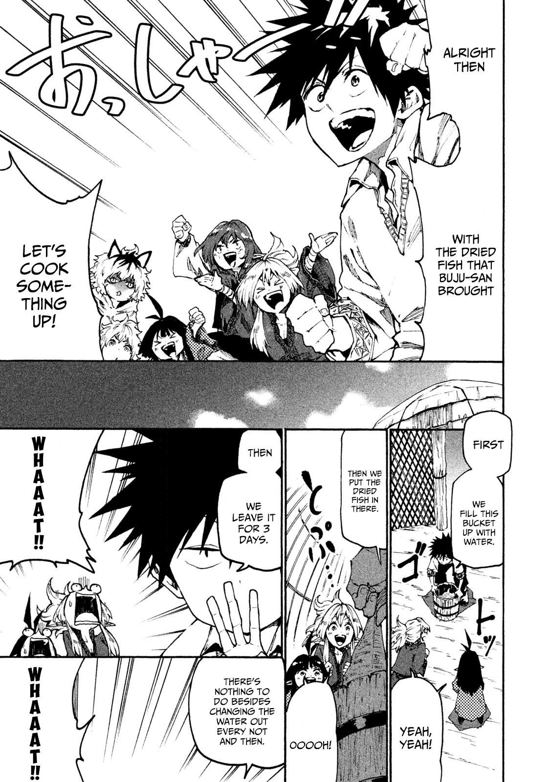 Mazumeshi Elf to Yuuboku gurashi Chapter 22 page 19 - 