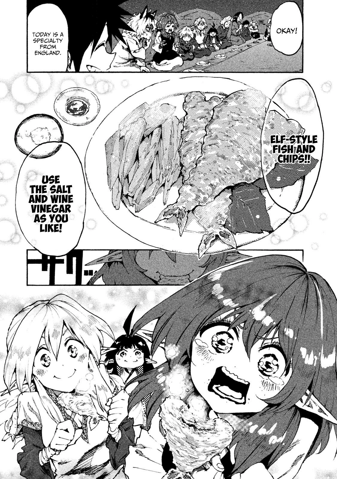 Mazumeshi Elf to Yuuboku gurashi Chapter 22 page 22 - 