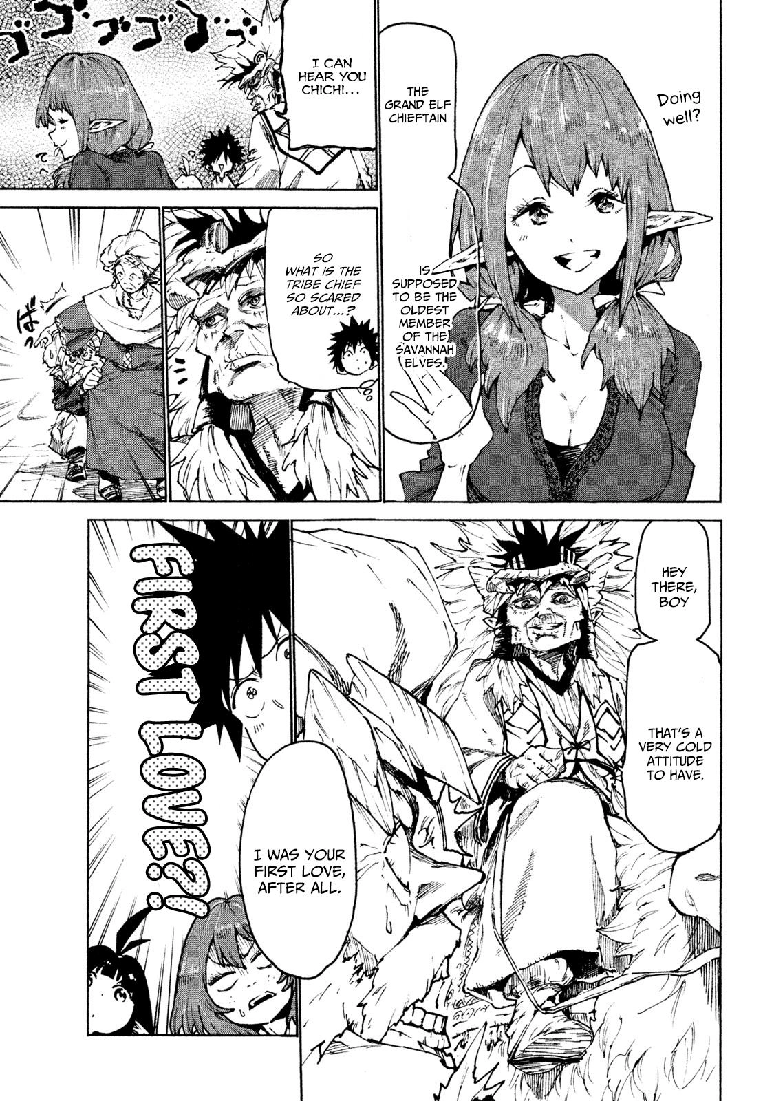 Mazumeshi Elf to Yuuboku gurashi Chapter 24 page 5 - 