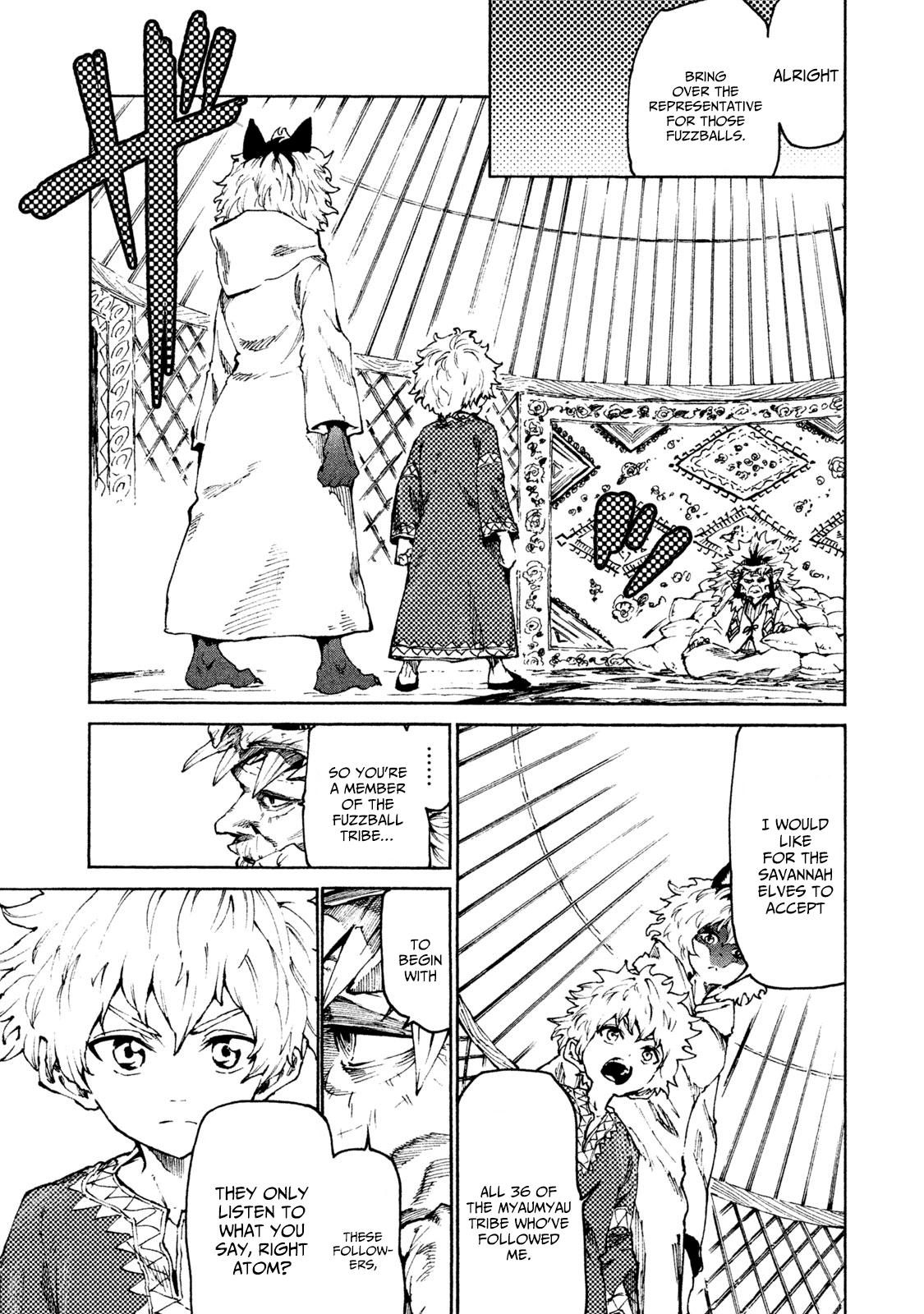 Mazumeshi Elf to Yuuboku gurashi Chapter 24 page 9 - 
