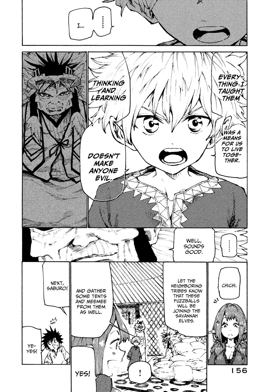 Mazumeshi Elf to Yuuboku gurashi Chapter 24 page 10 - 