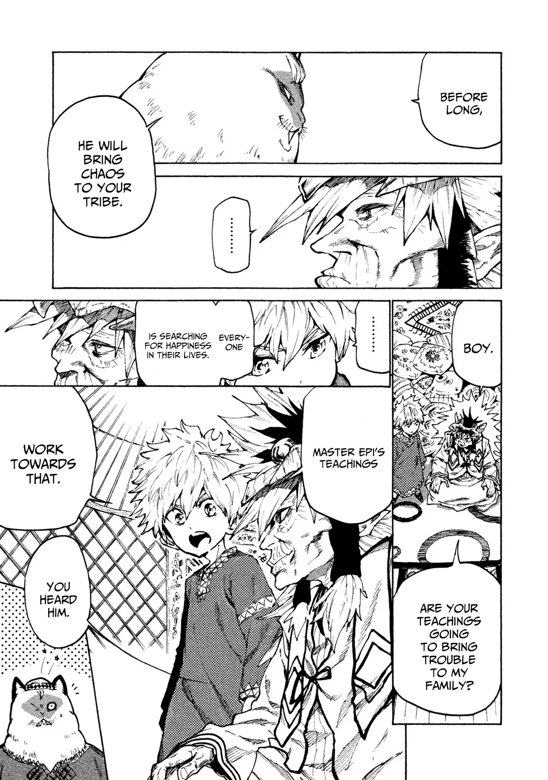 Mazumeshi Elf to Yuuboku gurashi Chapter 25 page 13 - 