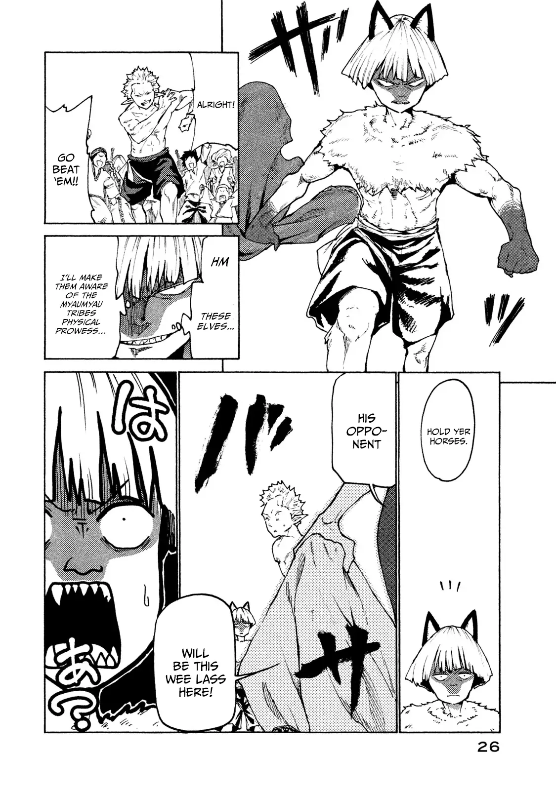 Mazumeshi Elf to Yuuboku gurashi Chapter 25 page 28 - 