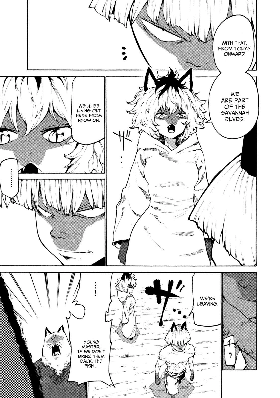 Mazumeshi Elf to Yuuboku gurashi Chapter 26 page 11 - 