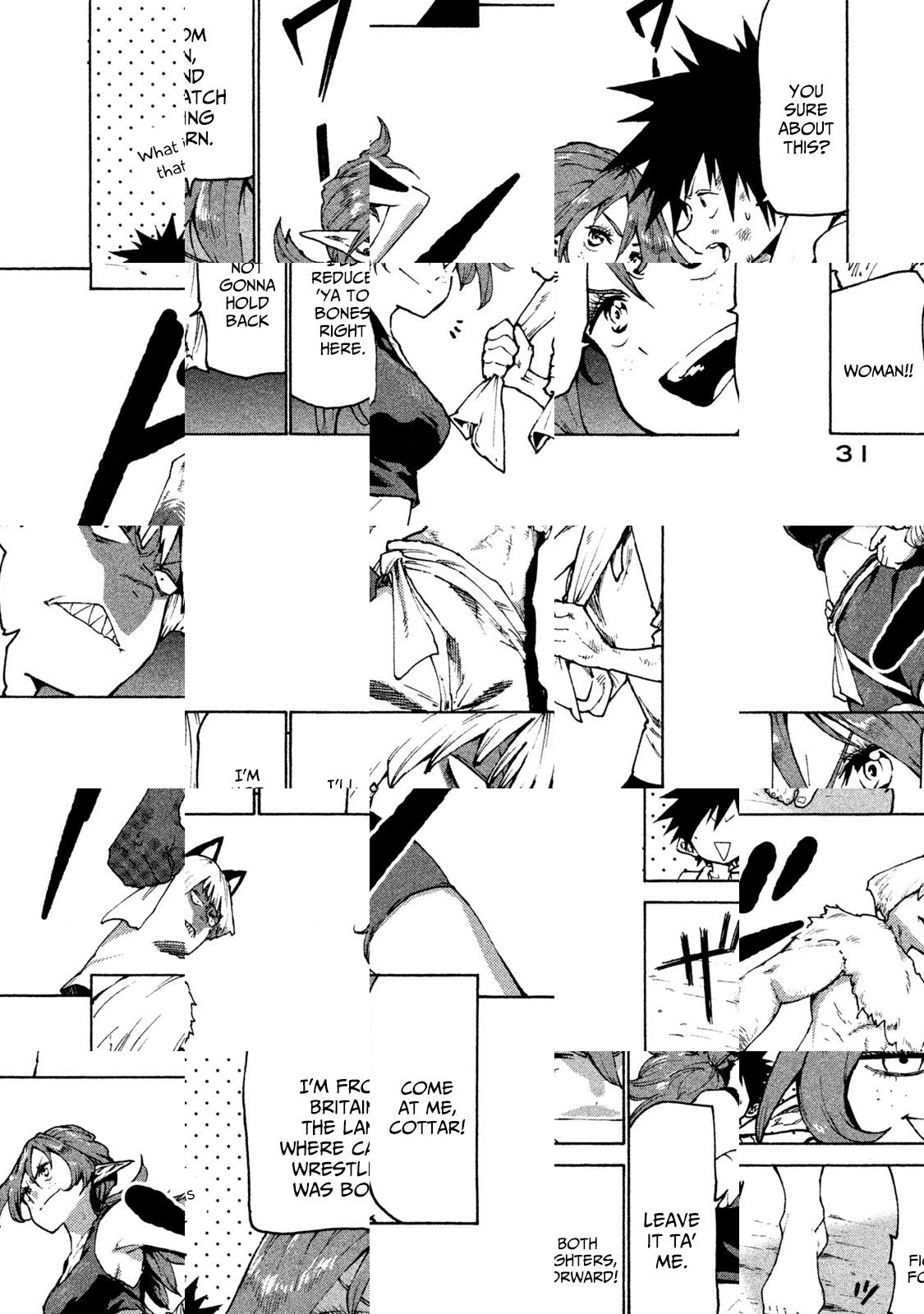 Mazumeshi Elf to Yuuboku gurashi Chapter 26 page 3 - 