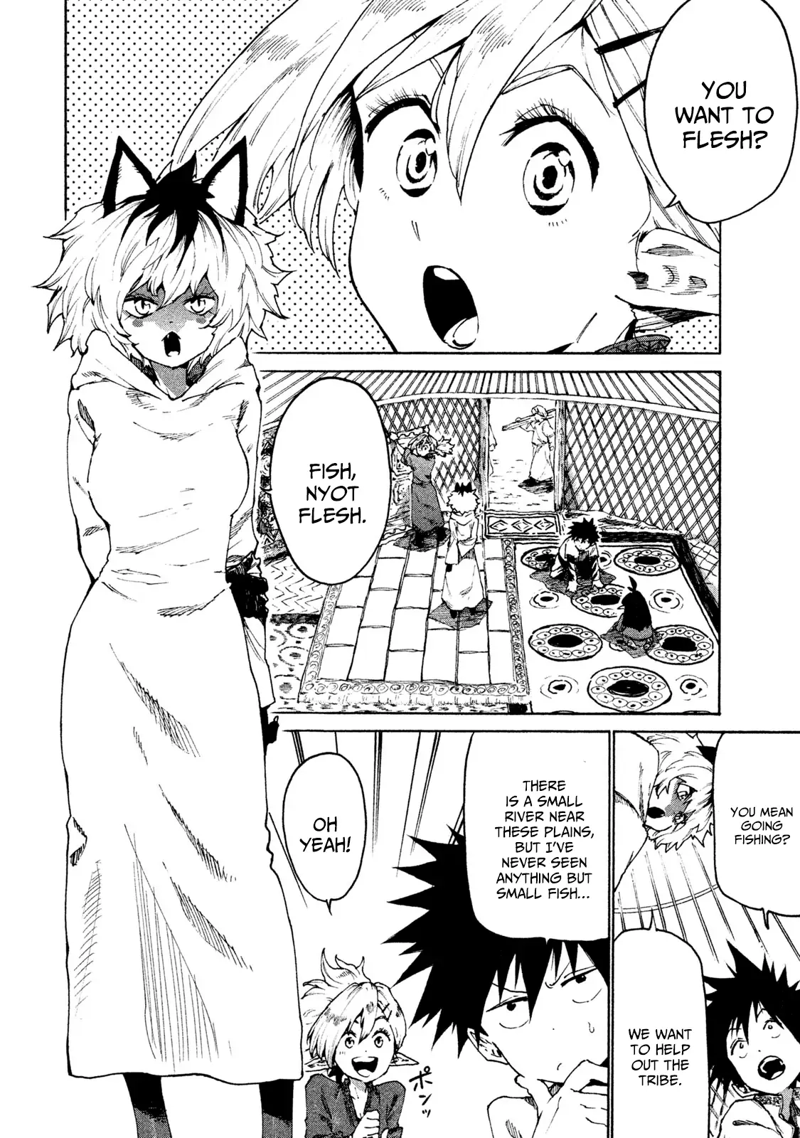 Mazumeshi Elf to Yuuboku gurashi Chapter 27 page 2 - 