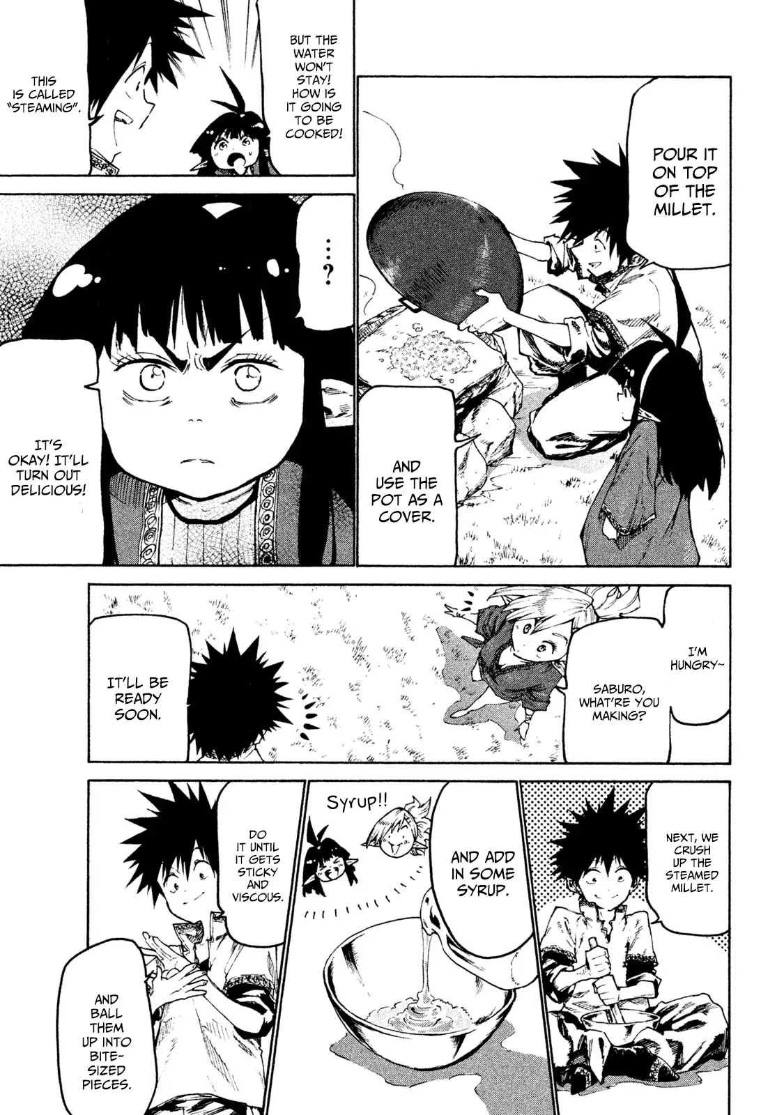 Mazumeshi Elf to Yuuboku gurashi Chapter 27 page 17 - 