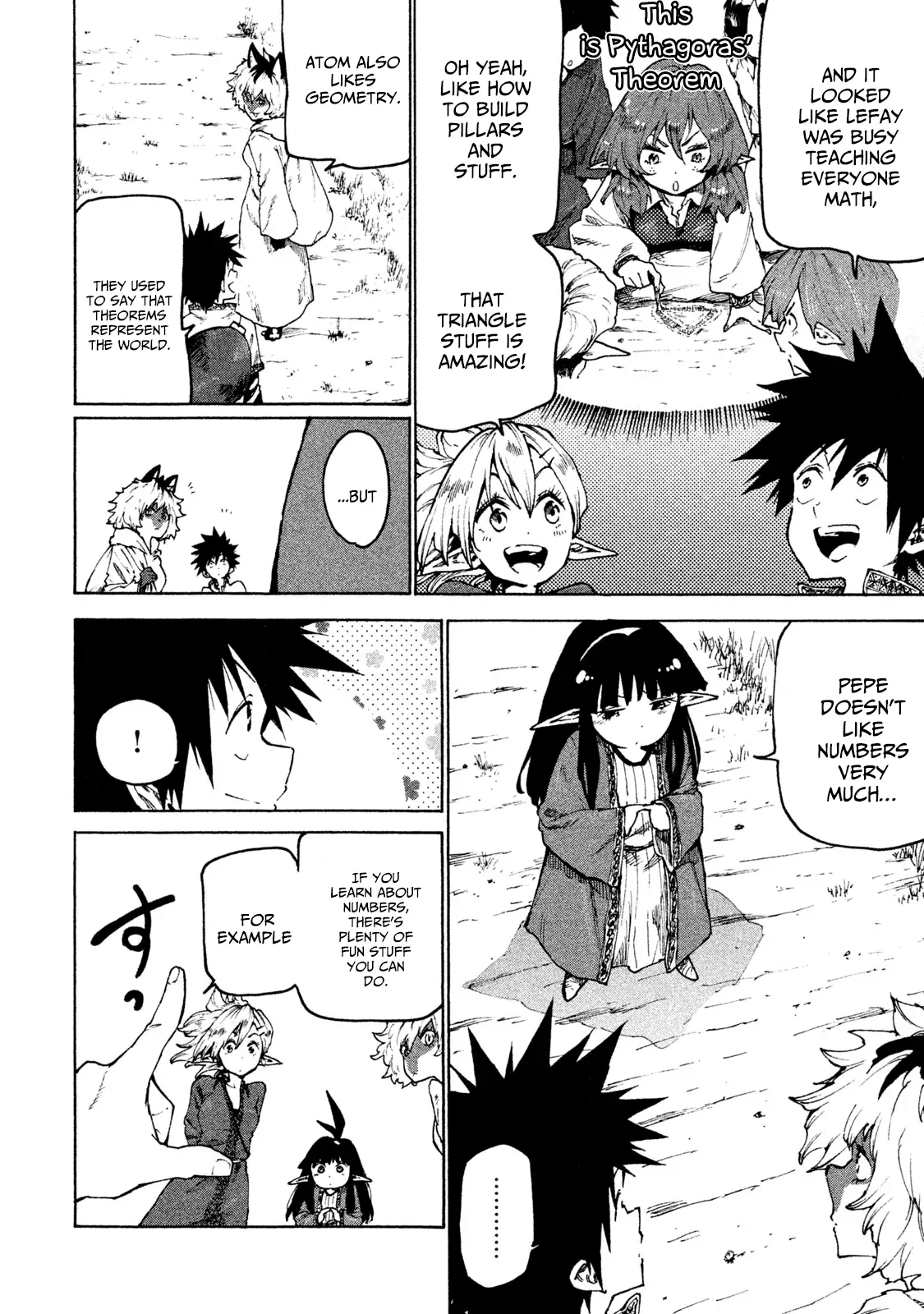 Mazumeshi Elf to Yuuboku gurashi Chapter 27 page 4 - 