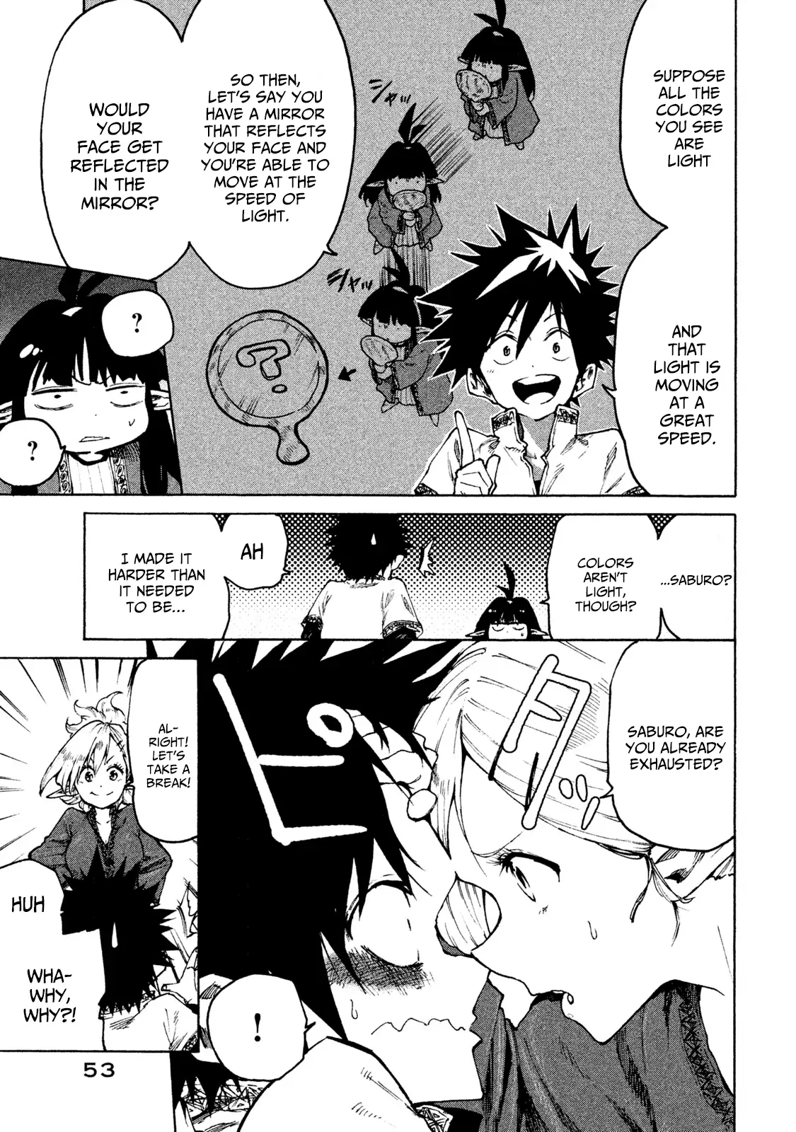 Mazumeshi Elf to Yuuboku gurashi Chapter 27 page 5 - 