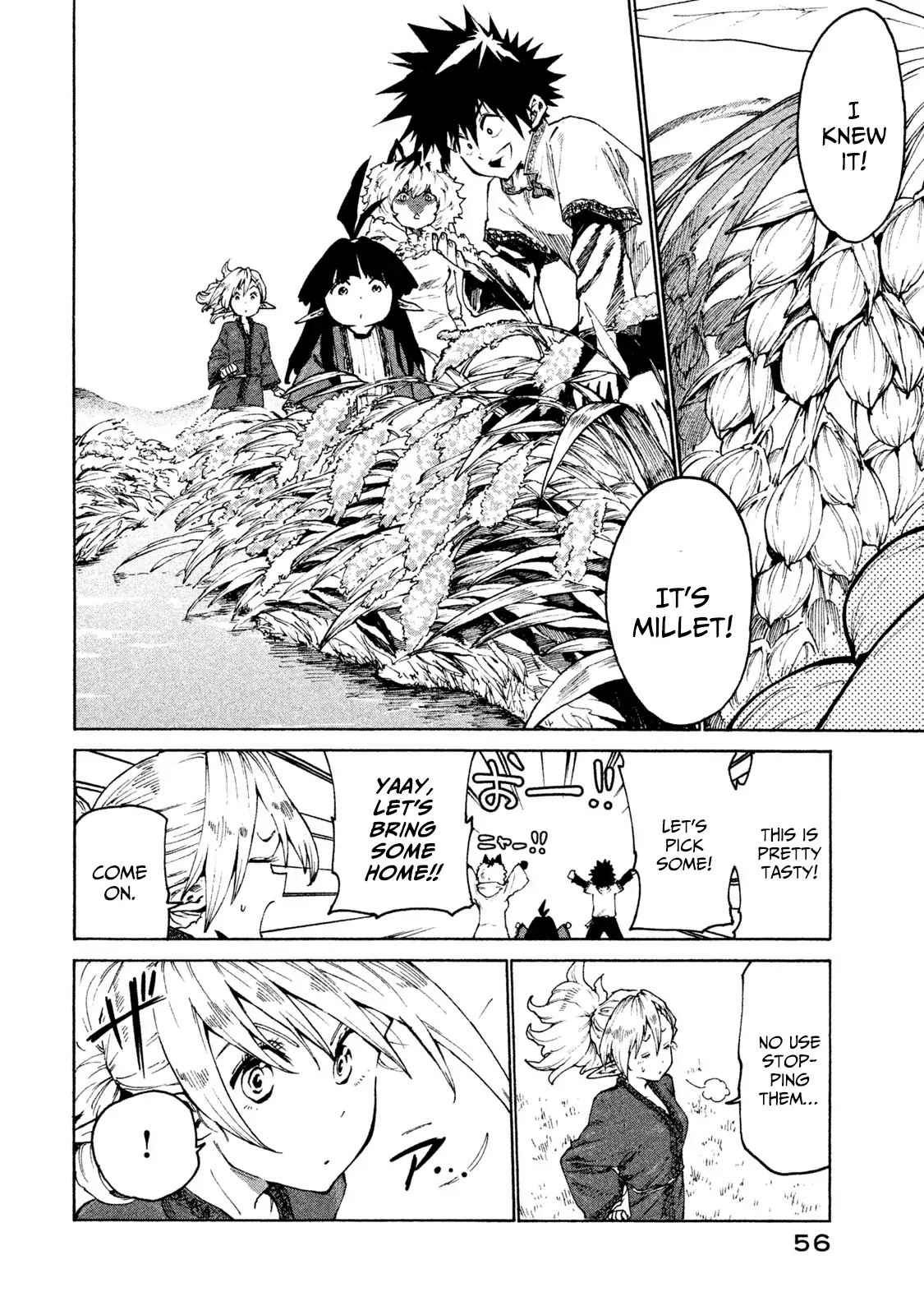 Mazumeshi Elf to Yuuboku gurashi Chapter 27 page 8 - 