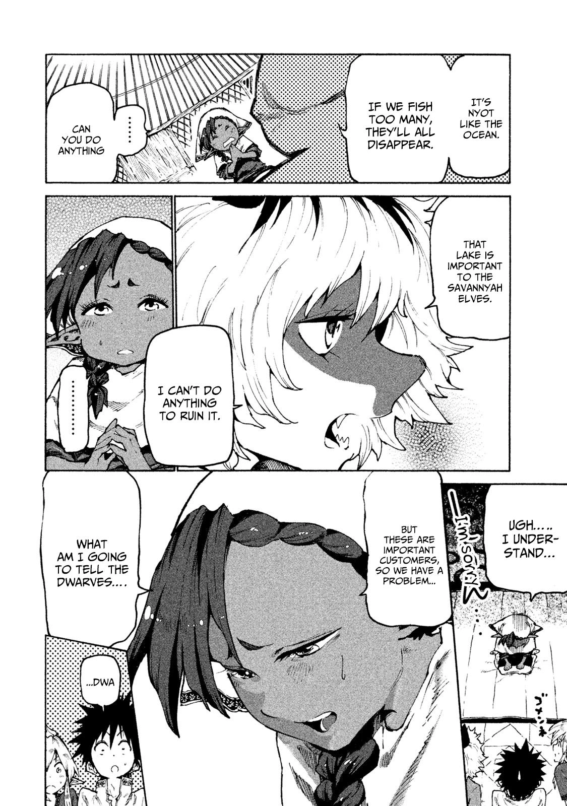 Mazumeshi Elf to Yuuboku gurashi Chapter 28 page 12 - 