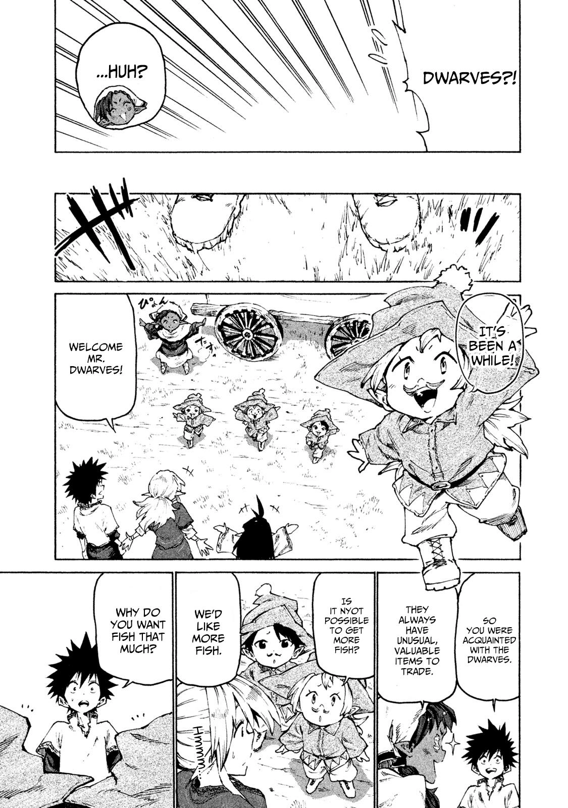 Mazumeshi Elf to Yuuboku gurashi Chapter 28 page 13 - 