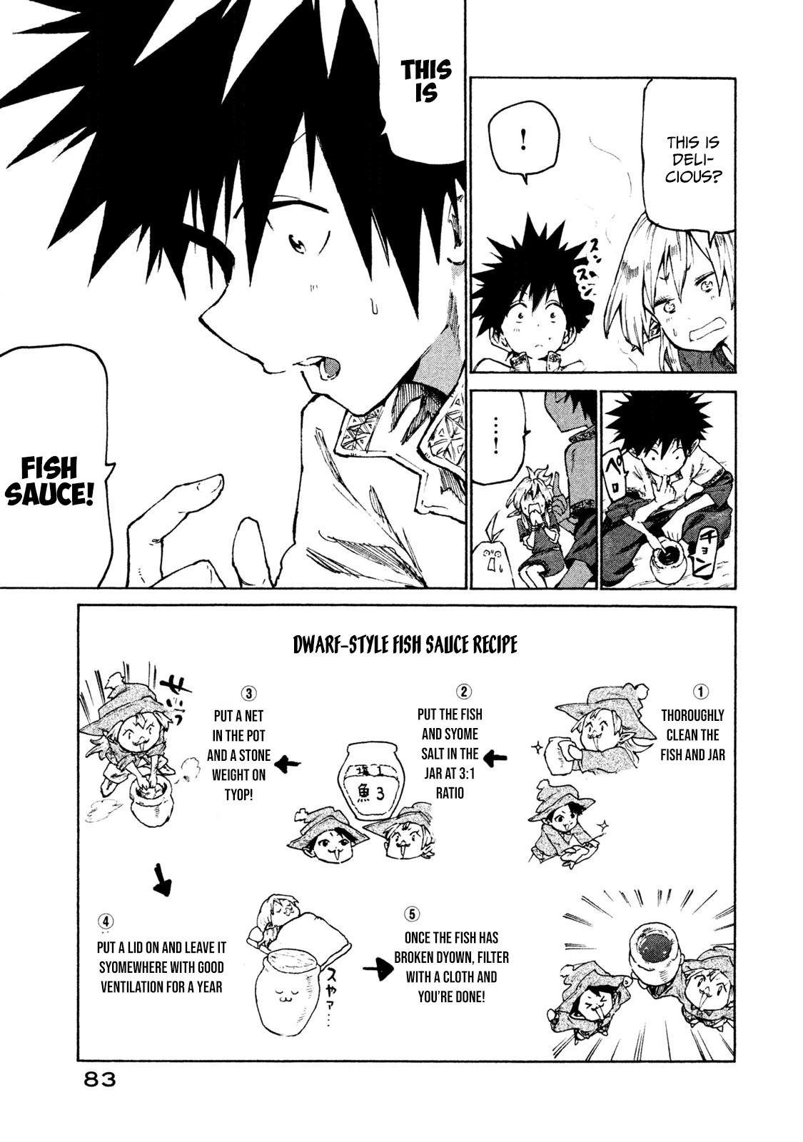 Mazumeshi Elf to Yuuboku gurashi Chapter 28 page 15 - 