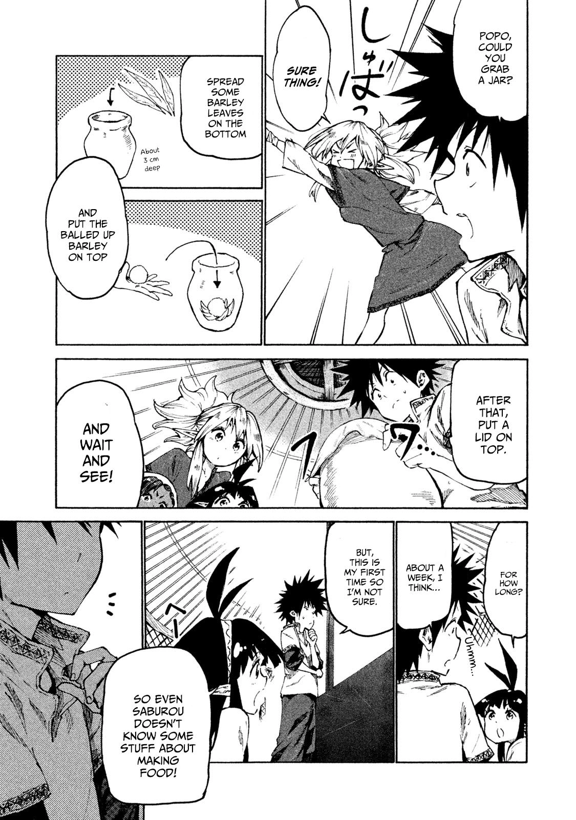 Mazumeshi Elf to Yuuboku gurashi Chapter 28 page 19 - 