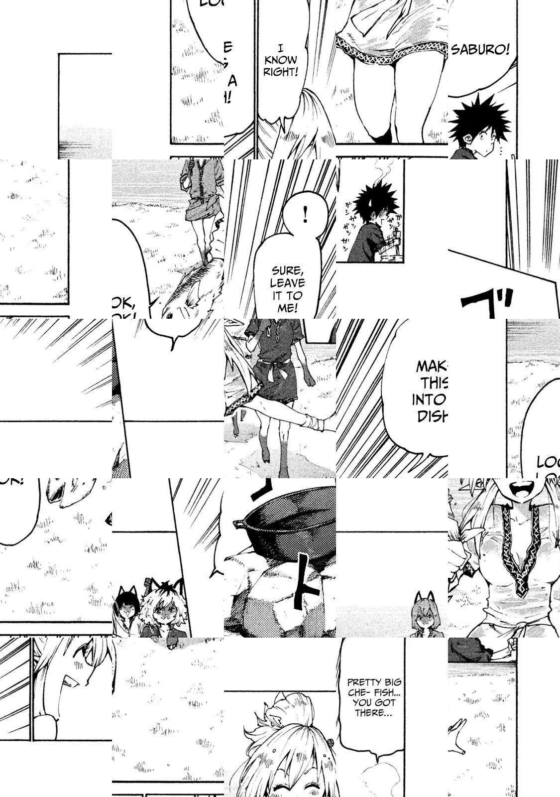 Mazumeshi Elf to Yuuboku gurashi Chapter 28 page 3 - 