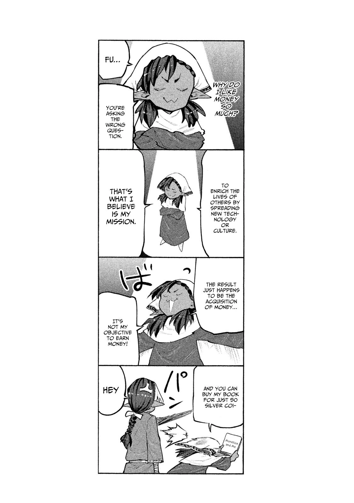 Mazumeshi Elf to Yuuboku gurashi Chapter 28 page 22 - 