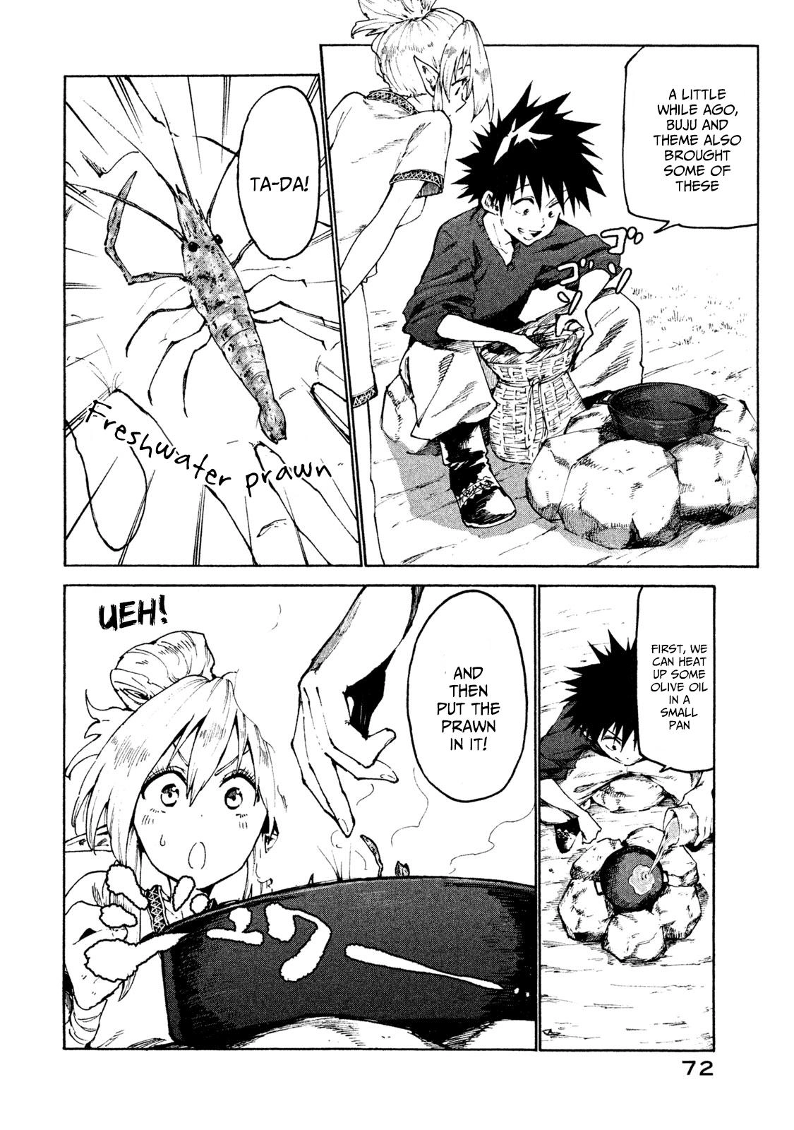 Mazumeshi Elf to Yuuboku gurashi Chapter 28 page 4 - 