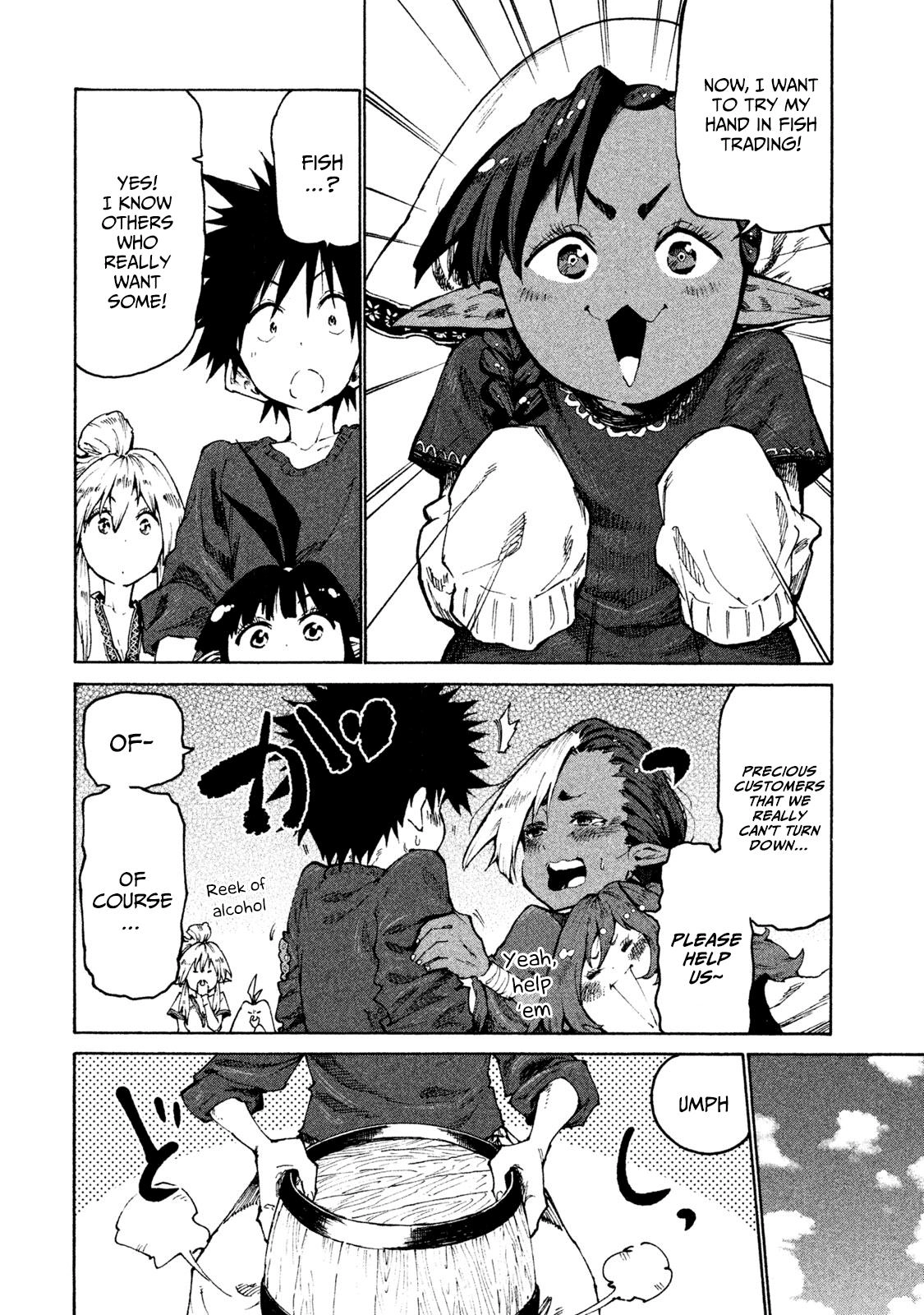 Mazumeshi Elf to Yuuboku gurashi Chapter 28 page 8 - 