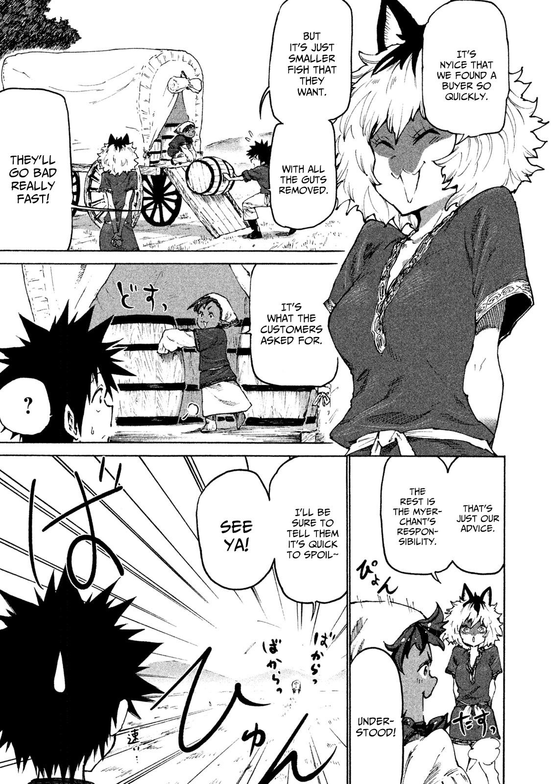 Mazumeshi Elf to Yuuboku gurashi Chapter 28 page 9 - 