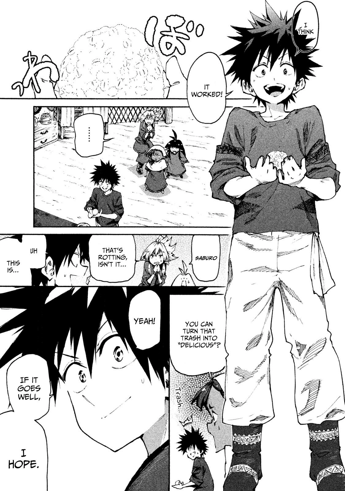 Mazumeshi Elf to Yuuboku gurashi Chapter 29 page 1 - 