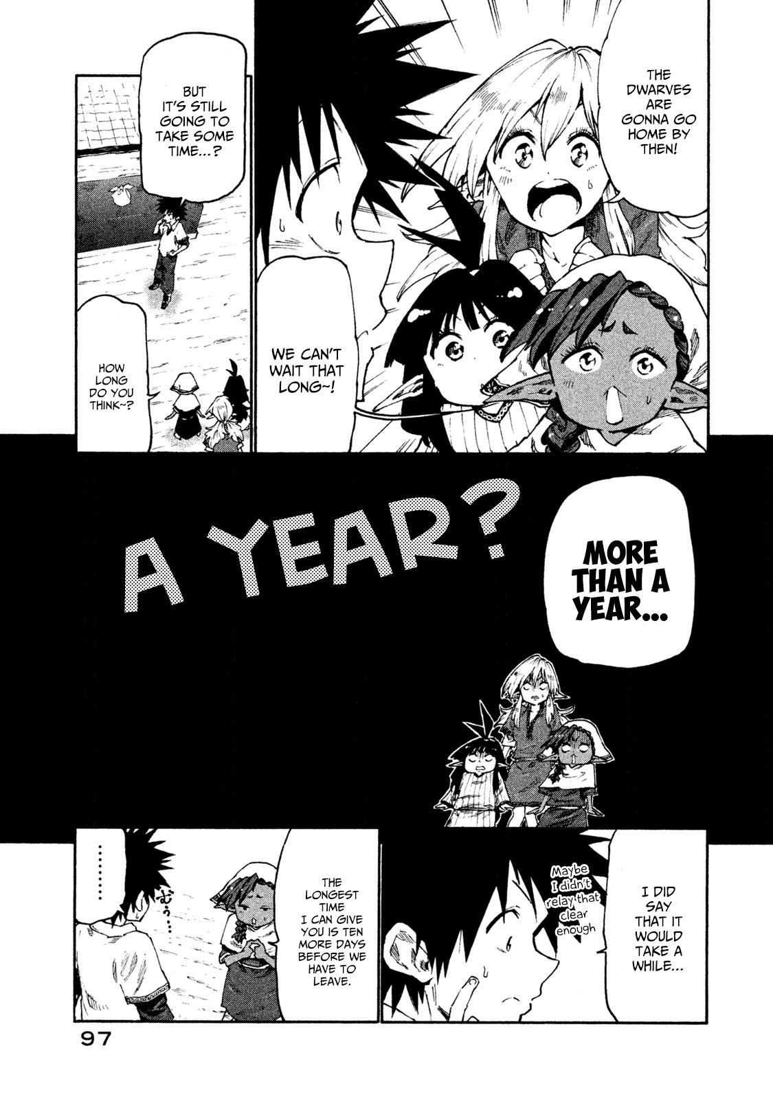 Mazumeshi Elf to Yuuboku gurashi Chapter 29 page 7 - 