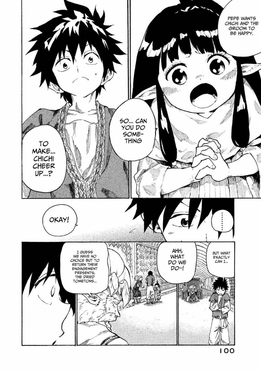 Mazumeshi Elf to Yuuboku gurashi Chapter 3 page 12 - 