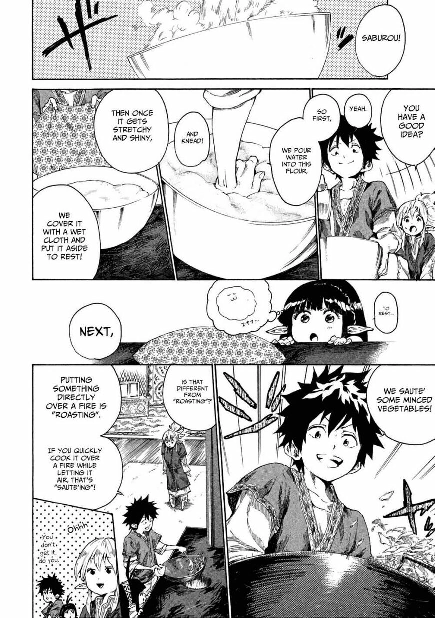 Mazumeshi Elf to Yuuboku gurashi Chapter 3 page 14 - 