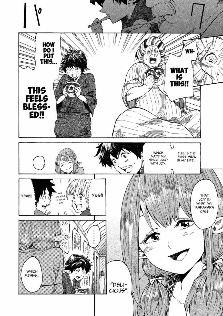 Mazumeshi Elf to Yuuboku gurashi Chapter 3 page 8 - 