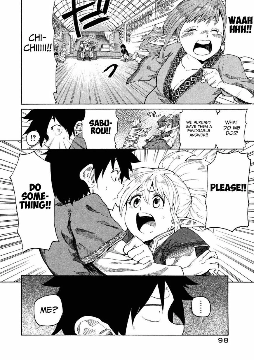 Mazumeshi Elf to Yuuboku gurashi Chapter 3 page 10 - 